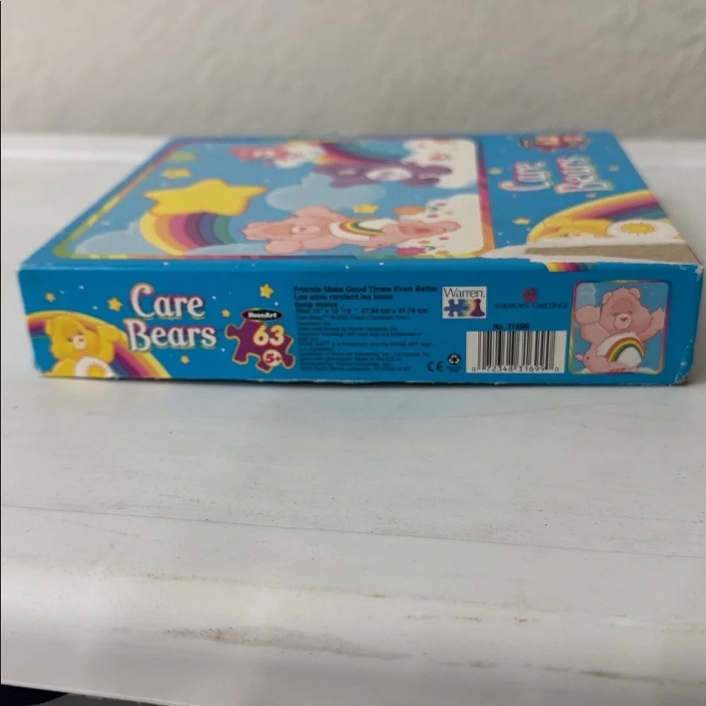 Vintage 2005 Care Bears Friends Make Good Times Even Better 63 piece 5+ Puzzle
